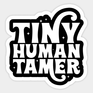 Tiny Human Tamer Sticker